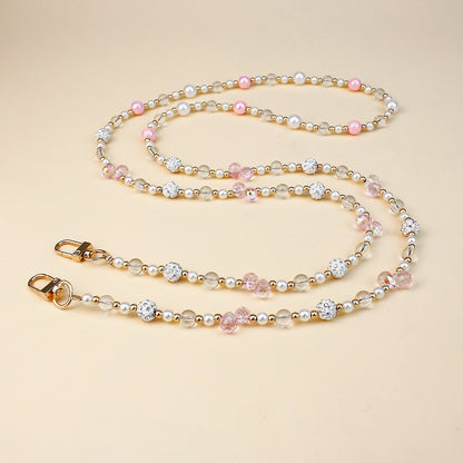 Elegant Pearl and Chain Necklace Acalora