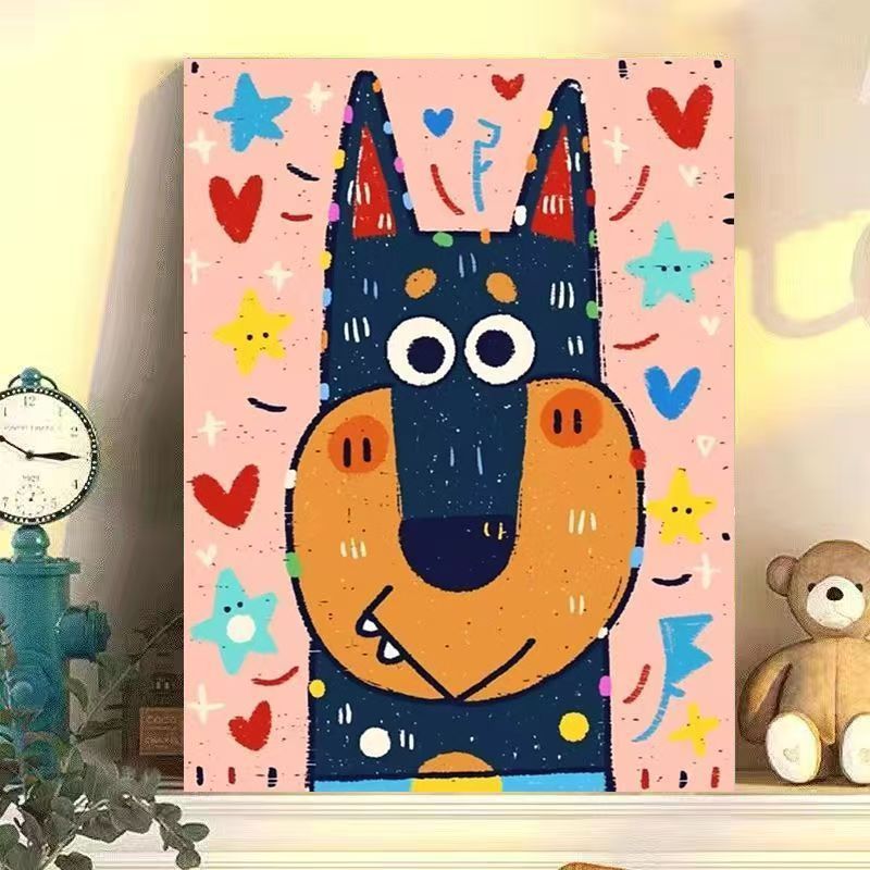 Playful Cat-Themed Canvas Wall Art