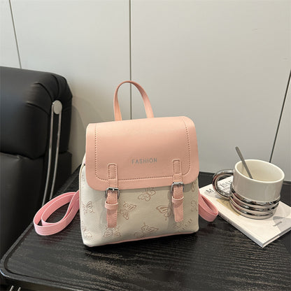 Stylish Butterfly Pattern Mini Backpack Acalora