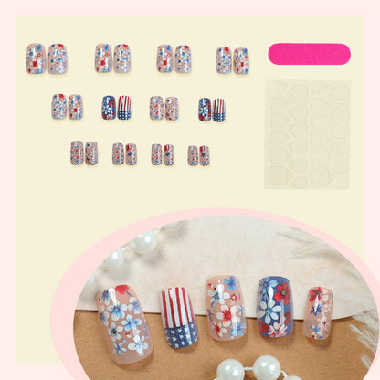 Decorative Floral Press-On Nail Art Set Acalora 1788496018