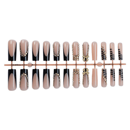 Glamorous High-Gloss Press-On Nail Set Acalora