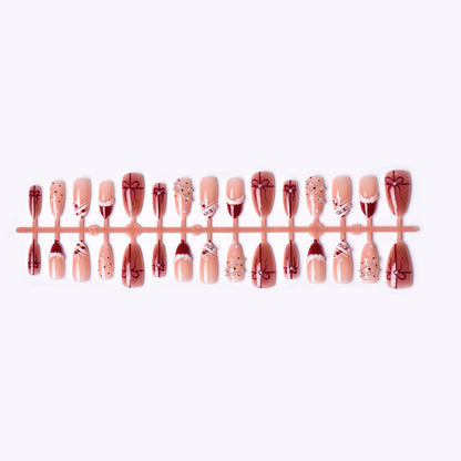 Glamorous Press-On Nail Art Set Acalora
