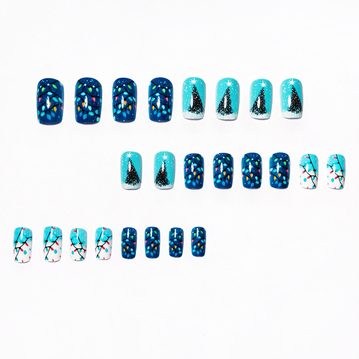 Artistic Holiday Nail Art Acalora