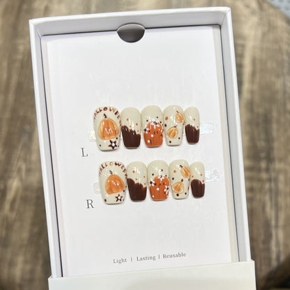 Reusable Press-On Nail Set Acalora