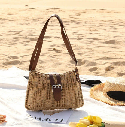 Women's handbag in a modern braided design Karnz