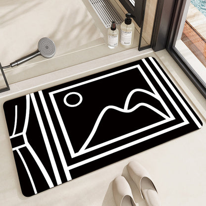 Decorative Bathroom Mat Acalora