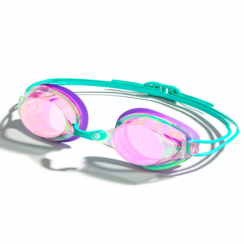 Adjustable Racing Swim Goggles Bowlift