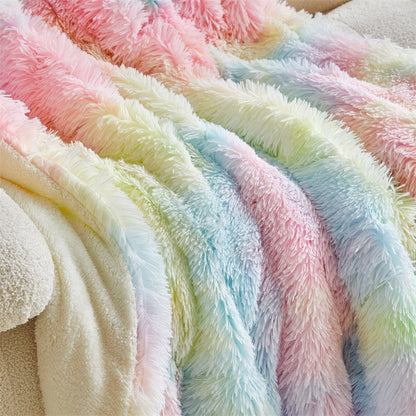 Luxurious Faux Fur Throw Blanket