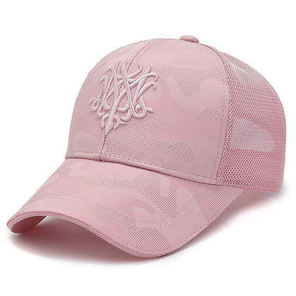Women's Sporty Trucker Cap with Breathable Mesh Back Kalsten
