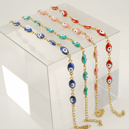 Colorful Evil Eye Bracelet Acalora