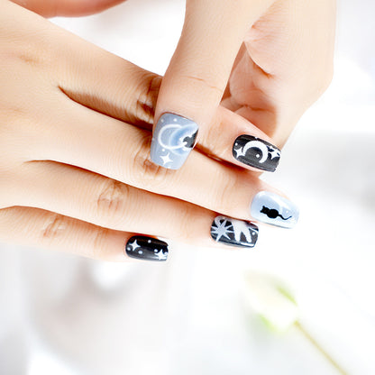 Artistic Themed Press-On Nail Set Acalora
