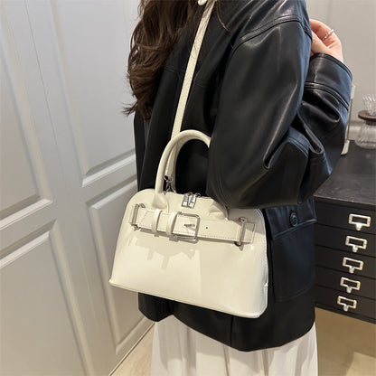 Structured Double Handle Handbag Acalora