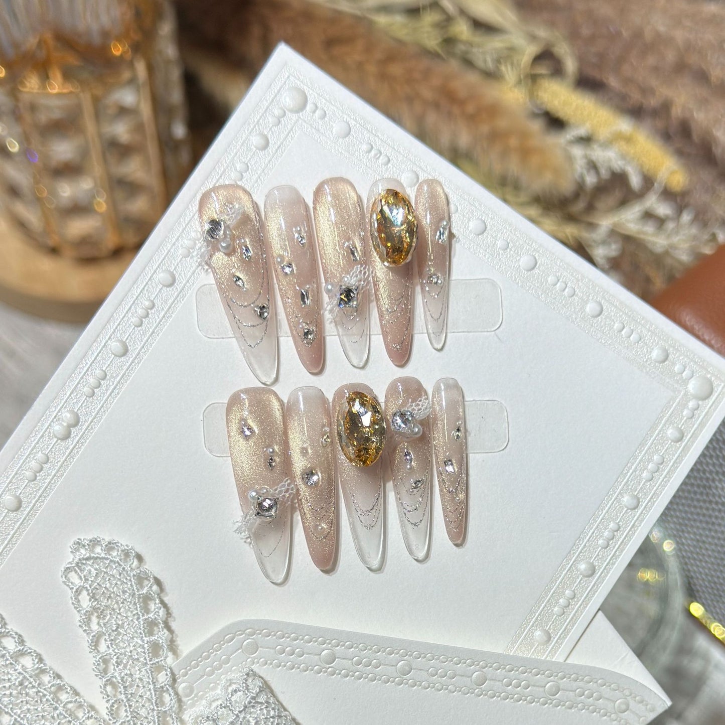 Luxury Decorative Nail Art Acalora