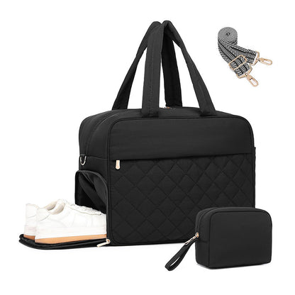 Quilted Multi-Functional Sports Duffle Bag Acalora