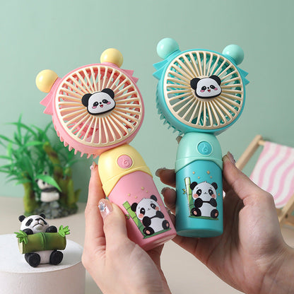 Portable Panda-themed Mini Fan Brehn