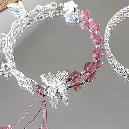 Artisan Butterfly Charm Bracelet Acalora