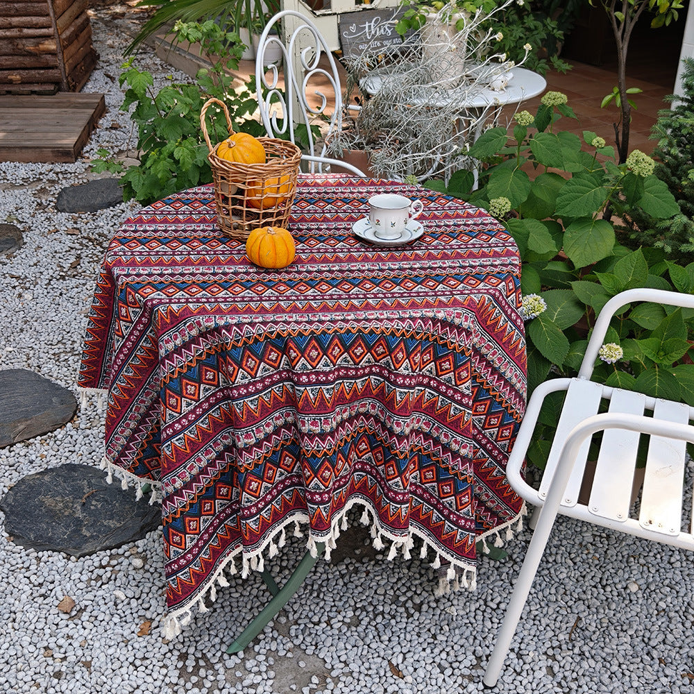 Botanical Print Tablecloth