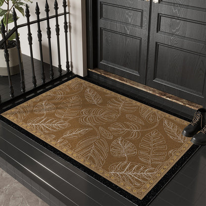 Floral Print Decorative Entry Mat
