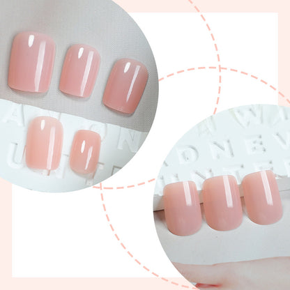 Classic Short Square Press-On Nail Set Acalora