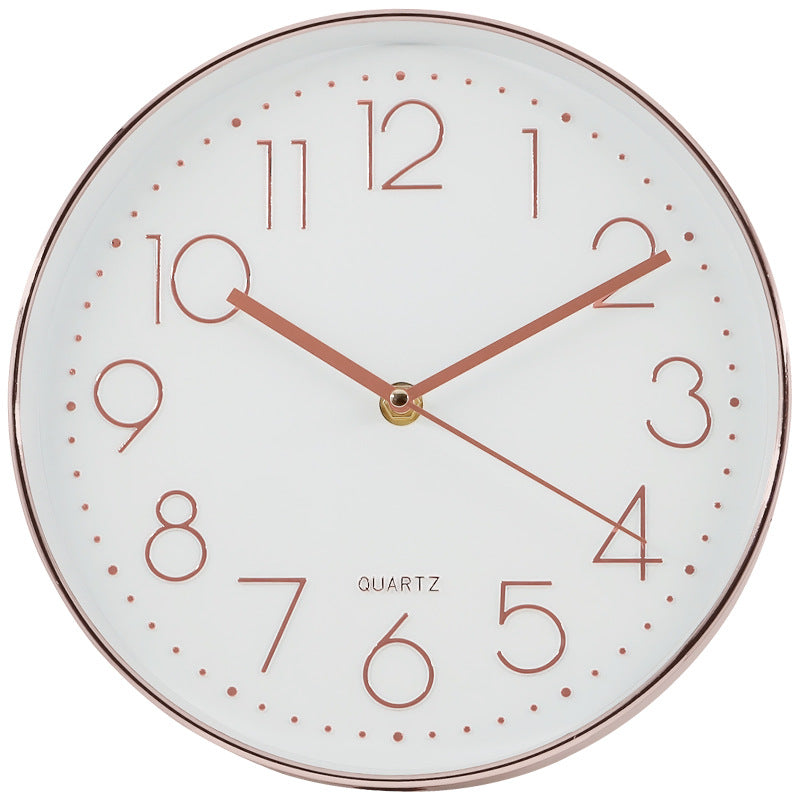 Wall clock in elegant minimalist design