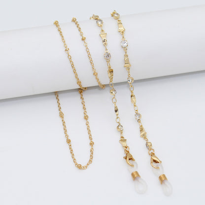 Elegant Crystal-Embellished Eyewear Chain Acalora 1788159829