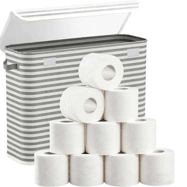 Multifunctional laundry storage box with bamboo lid Acalora