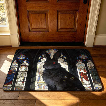 Unisex Playful Garden-Themed Area Mat