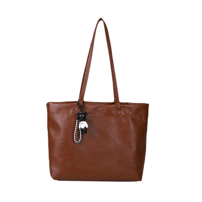 Chic Faux Leather Tote Bag Acalora
