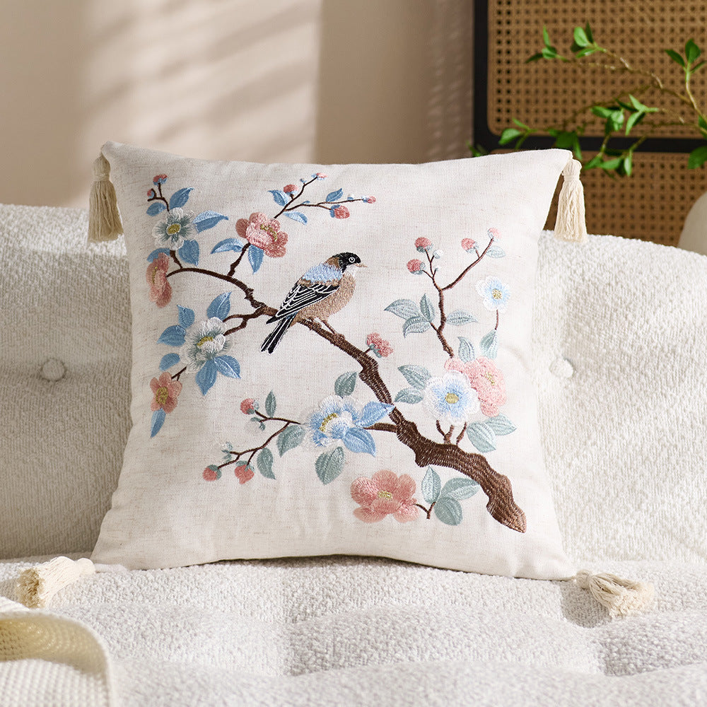 Embroidered Decorative Cushion