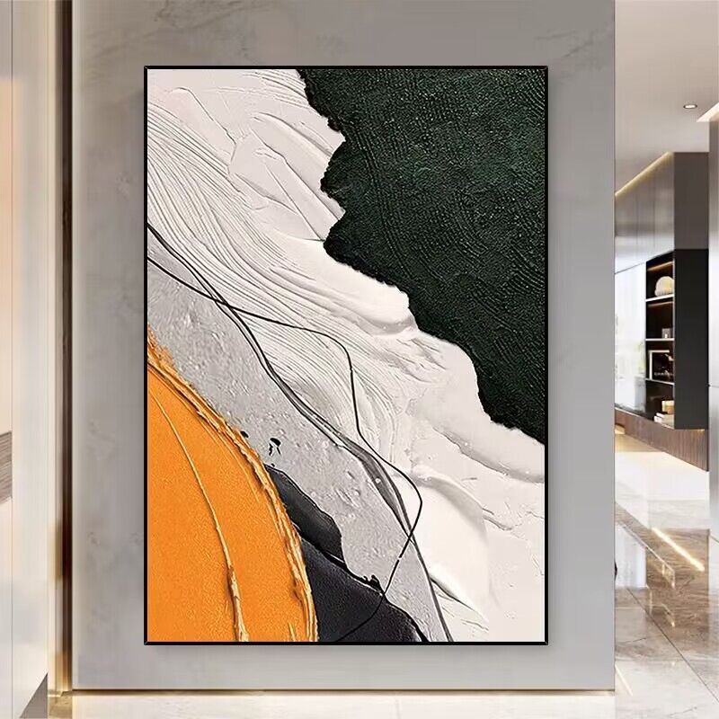 Abstract Textured Canvas Art Print