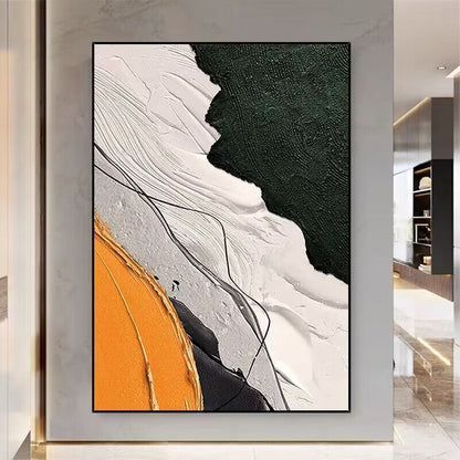 Abstract Textured Canvas Art Print