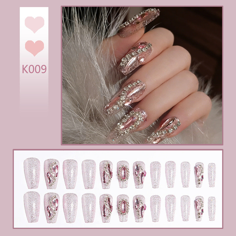 Glamorous nail art set with crystal decoration Acalora