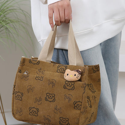 Cute Fun Cartoon Themed Mini Tote Bag Acalora