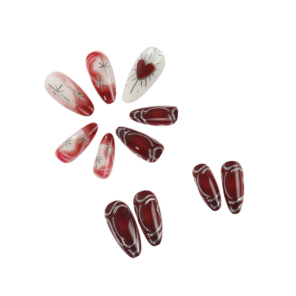 Decorative Artificial Nails Set Acalora