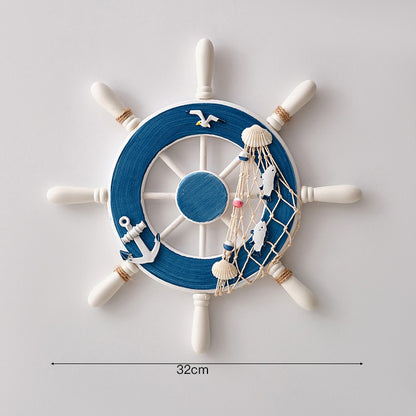 Nautical Ship Wheel Wall Decoration