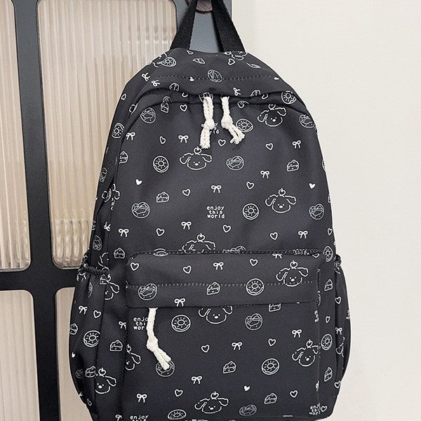 Playful Cartoon-Themed Backpack Acalora