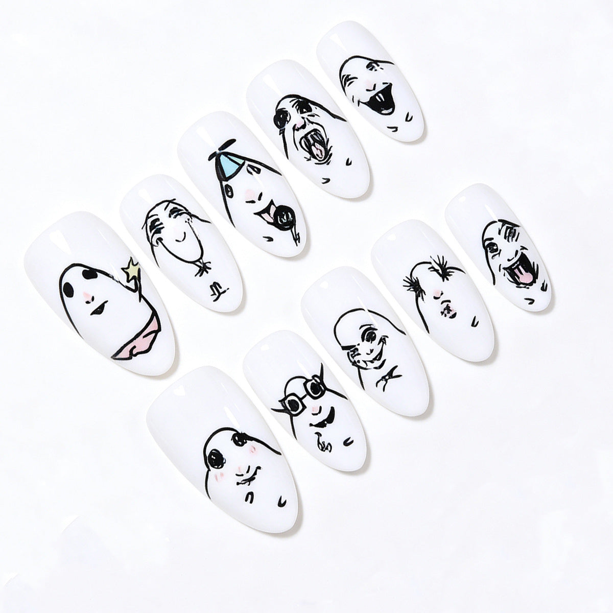 Creative Character Nail Art Tips Acalora