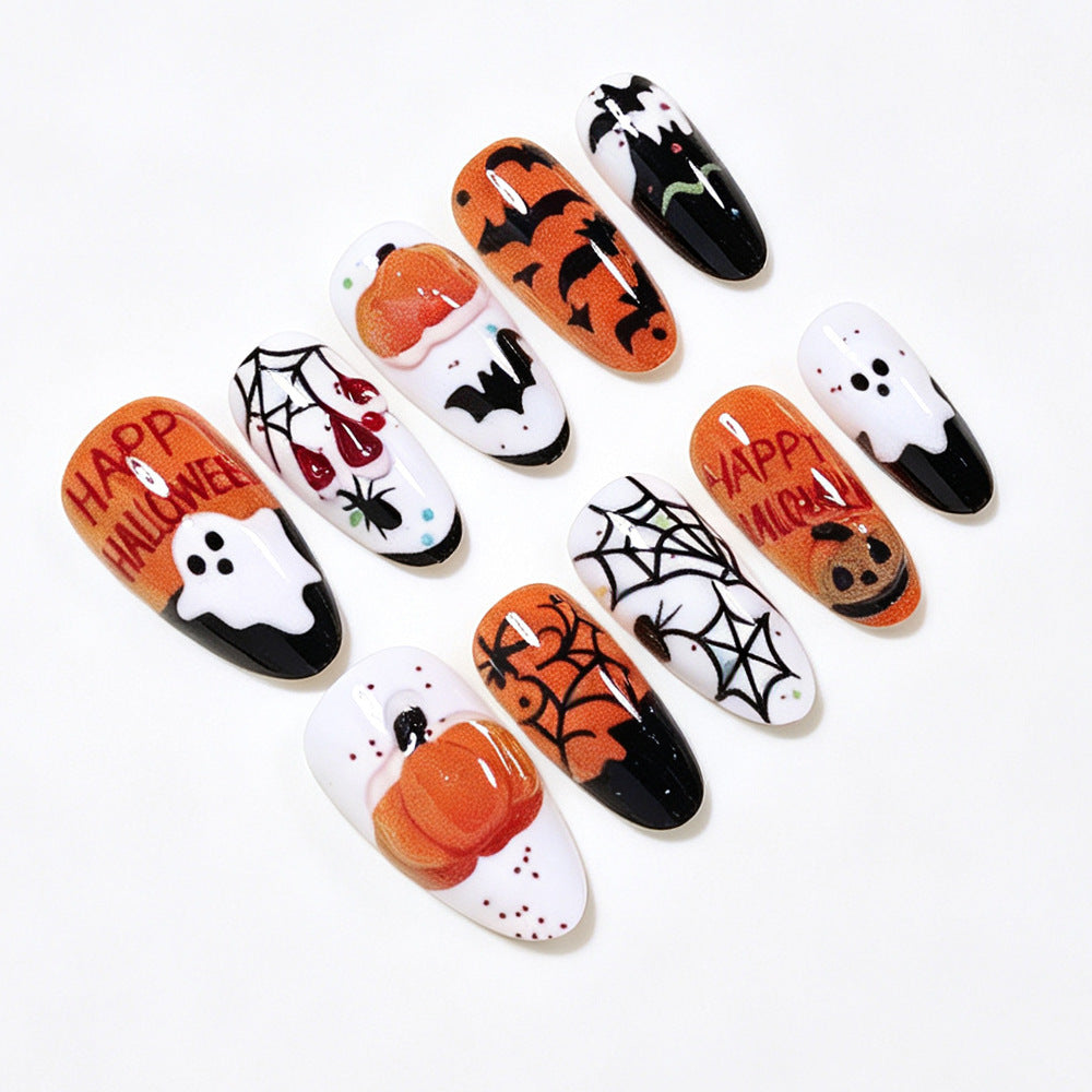Halloween Theme Nail Art Acalora