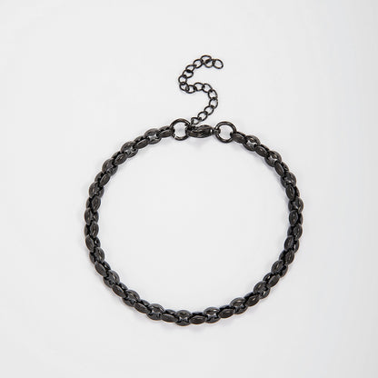 Contemporary Oval Link Chain Necklace Acalora