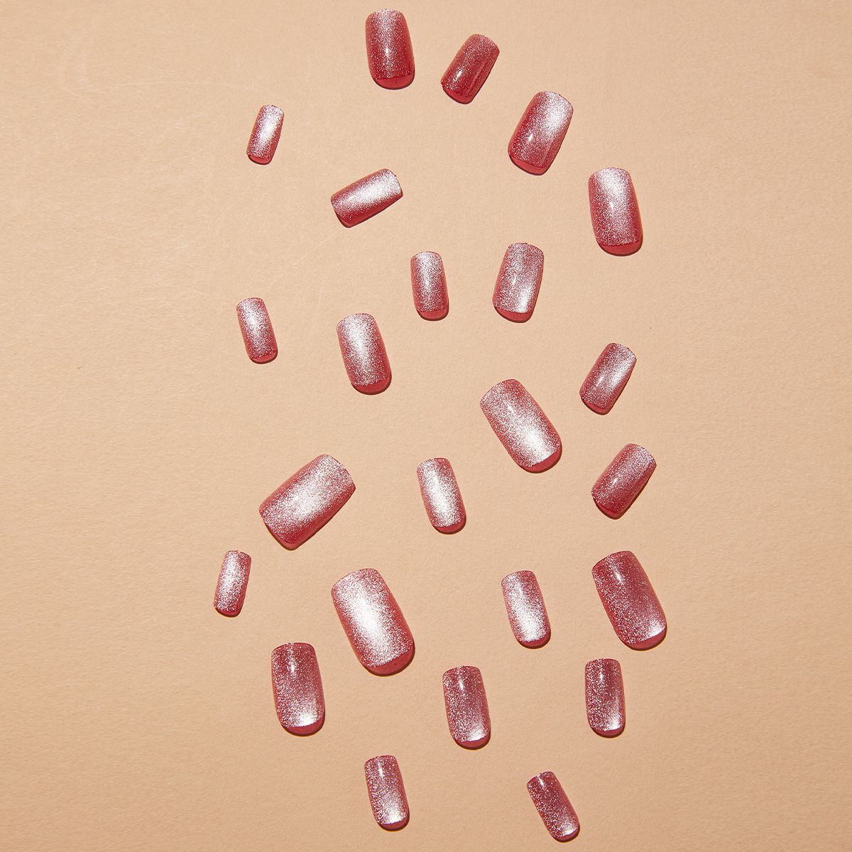 Sparkling Press-On Nail Set Acalora