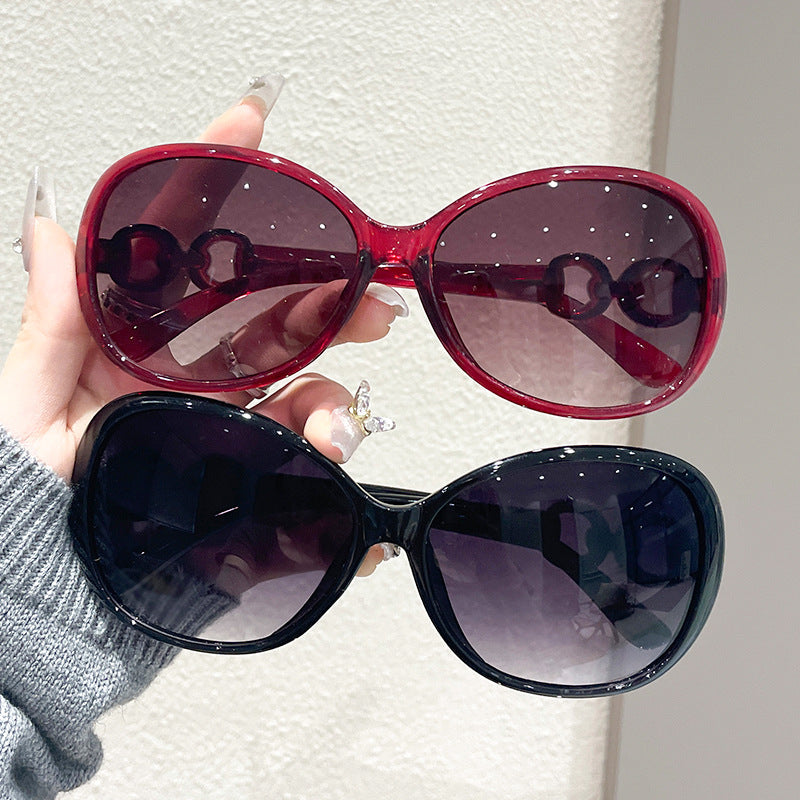 Women's Oversized Sunglasses with UV Protection and Trendy Design Bowlift