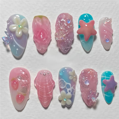 Artistic 3D Gel Nail Art Design Set Acalora
