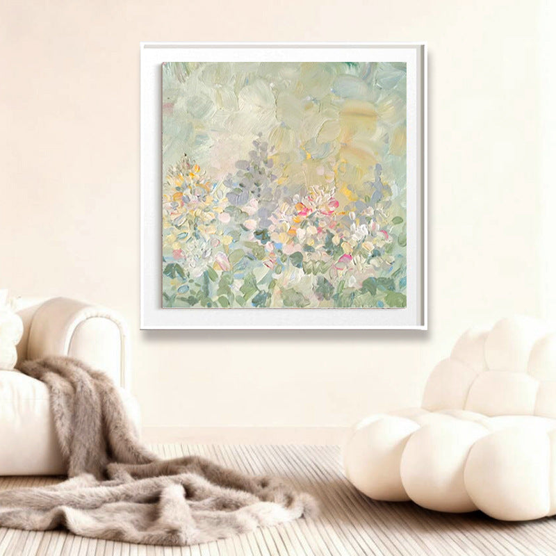Abstract Flower Art Canvas