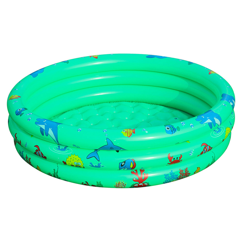 Inflatable children's pool with maritime design Skanto