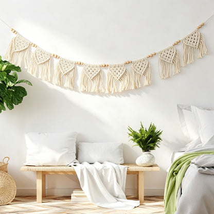 Decorative Macrame Garland Acalora