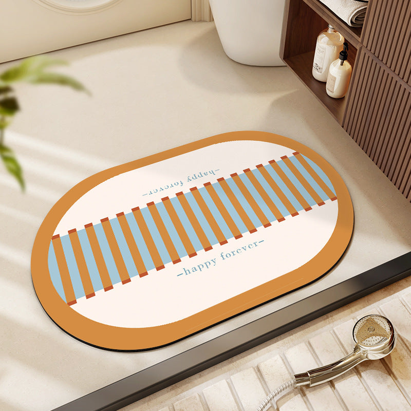 Cheerful Decorative Entrance Mat Acalora