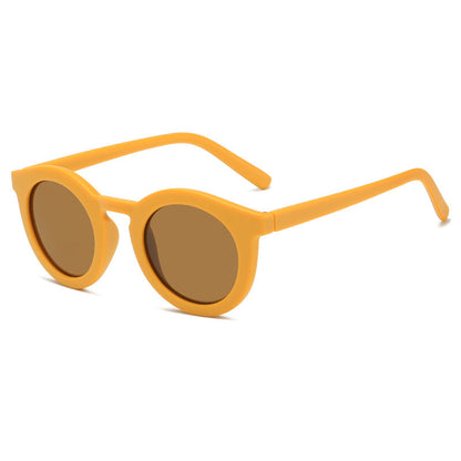 Women's round sunglasses with trendy design and UV protection Bowlift