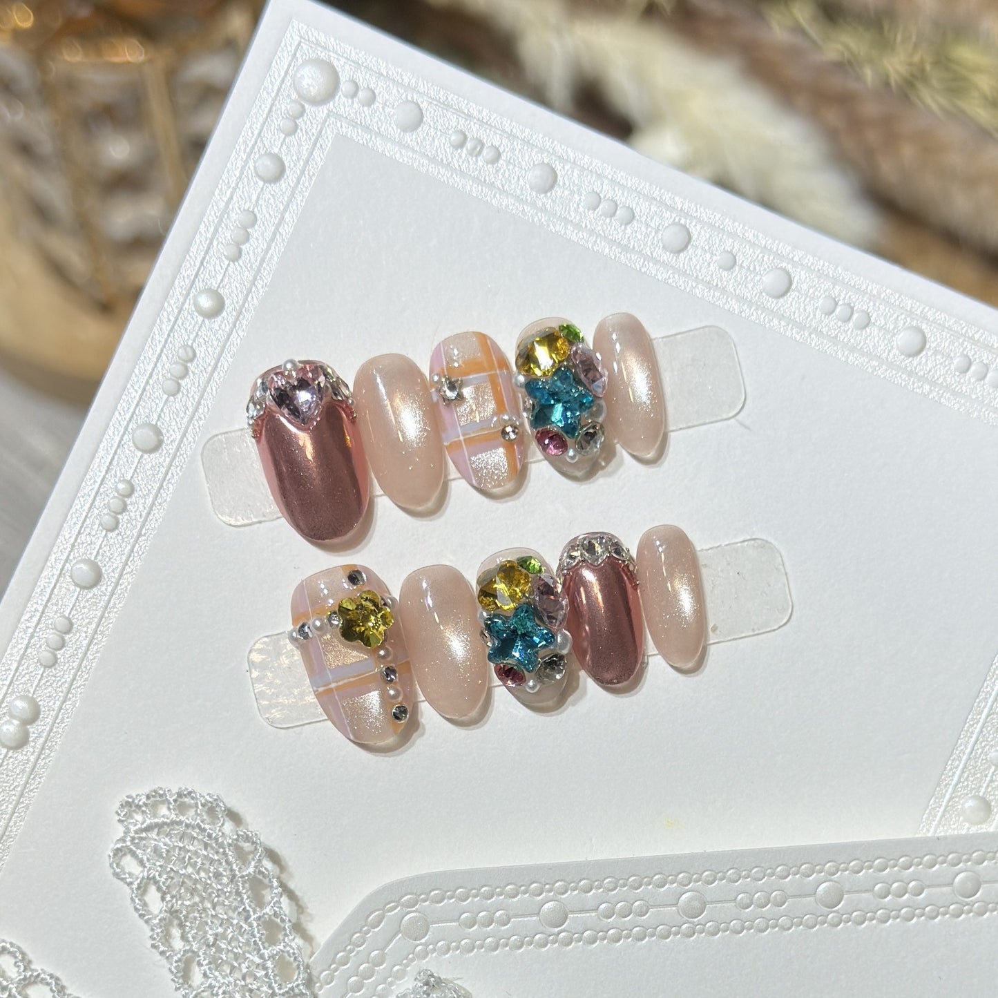 Artistic Themed Nail Art Set Acalora