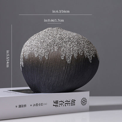 Decorative Organic Shaped Ceramic Vase