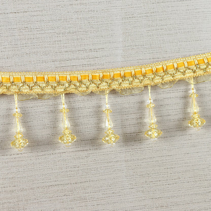 Decorative lace trim with pearls Acalora